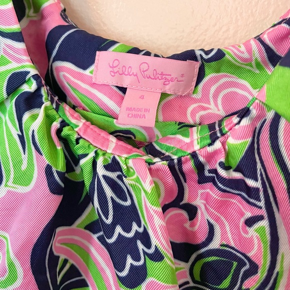 Lilly Pulitzer Pink Tank Top Size 4 - Picture 2 of 3